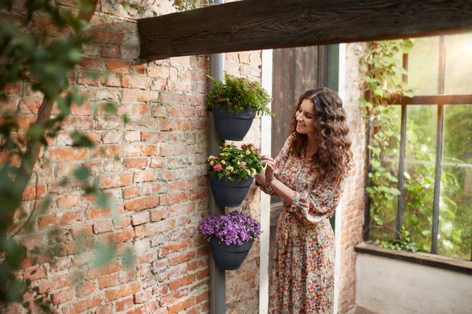 vibia campana regenpijpbakje 22cm antraciet